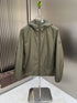 Moncler Hooded Zip-Front Jacket