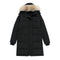 Canada Goose Long Quilted Fur-Trim Hood Puffer Jacket