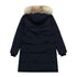Canada Goose Long Quilted Fur-Trim Hood Puffer Jacket