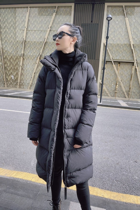 Canada Goose Longline Hooded Puffer Jacket