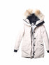 Canada Goose Women's Hooded Fur-Trim Long Down Jacket