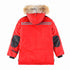 Canada Goose Hooded Long Down Jacket
