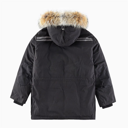 Canada Goose Hooded Long Down Jacket