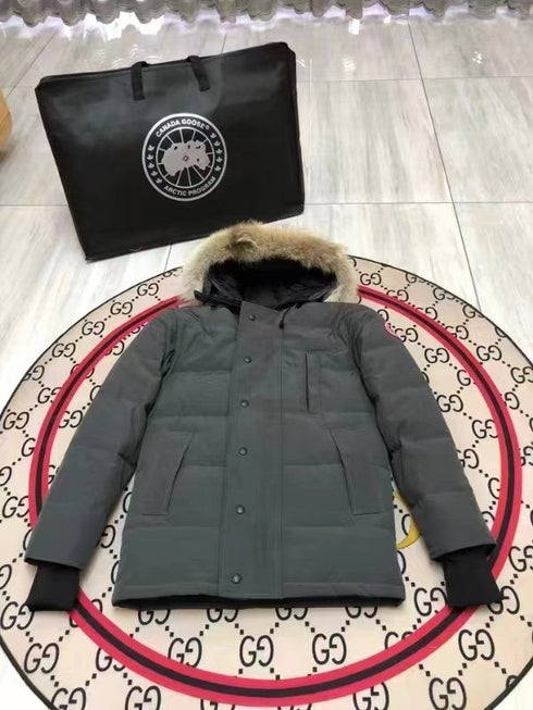Canada Goose Men's Hooded Quilted Puffer Jacket