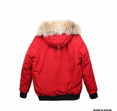 Canada Goose Fur-Trim Hooded Puffer Jacket