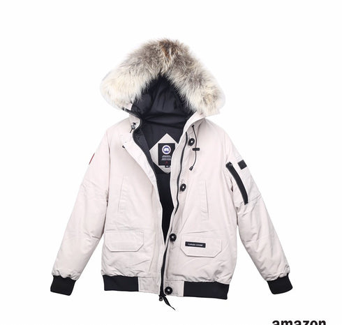 Canada Goose Fur-Trim Hooded Puffer Jacket