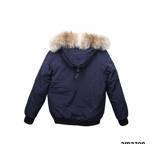 Canada Goose Fur-Trim Hooded Puffer Jacket