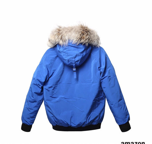 Canada Goose Fur-Trim Hooded Puffer Jacket