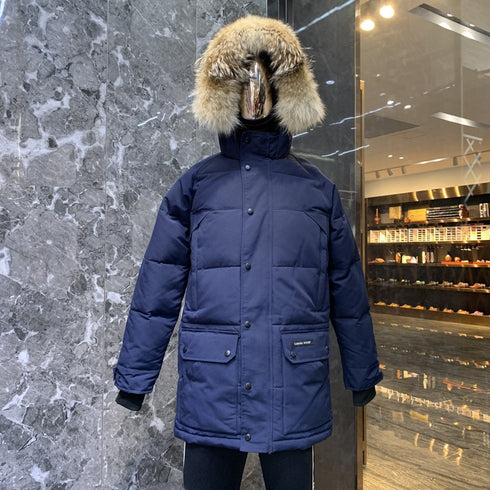 Canada Goose Fur-Trim Hooded Quilted Parka Jacket