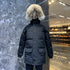 Canada Goose Fur-Trim Hooded Quilted Parka Jacket