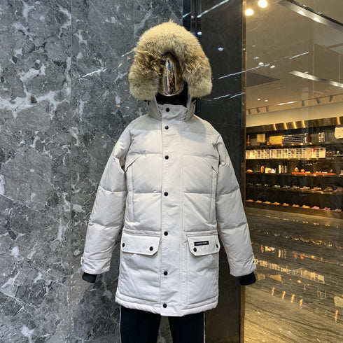 Canada Goose Fur-Trim Hooded Quilted Parka Jacket
