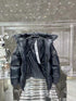 Canada Goose Hooded Glossy Puffer Jacket
