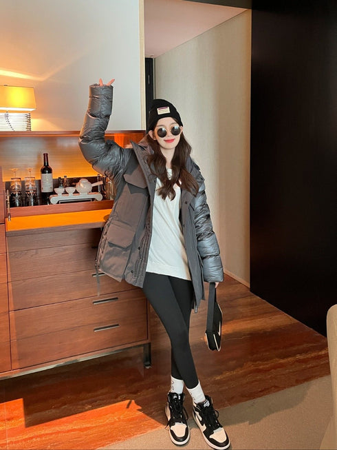 Canada Goose Fur-Trim Hooded Puffer Jacket