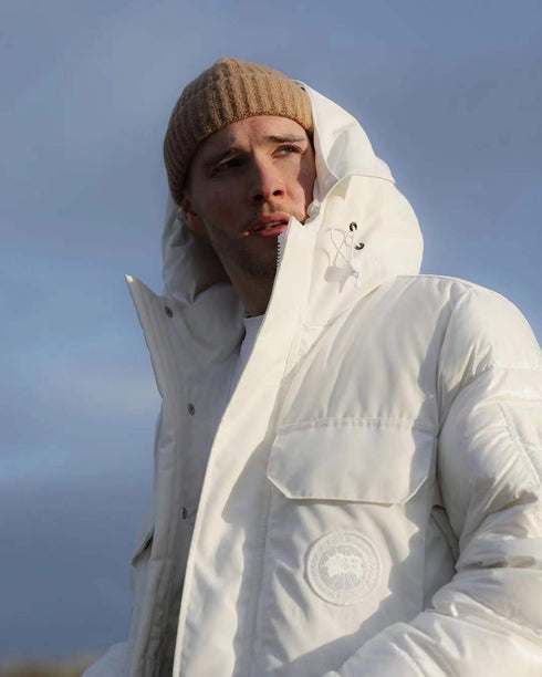 Canada Goose Fur-Trim Hooded Puffer Jacket