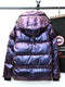 Canada Goose Iridescent Purple Hooded Puffer Jacket