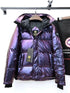 Canada Goose Iridescent Purple Hooded Puffer Jacket