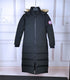 Canada Goose Women's Hooded Fur-Trim Long Down Jacket