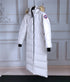 Canada Goose Women's Hooded Fur-Trim Long Down Jacket