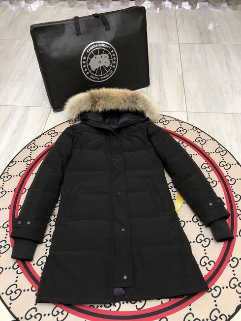 Canada Goose Women's Quilted Long Down Jacket