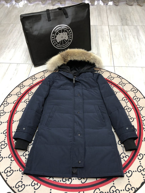 Canada Goose Women's Quilted Long Down Jacket