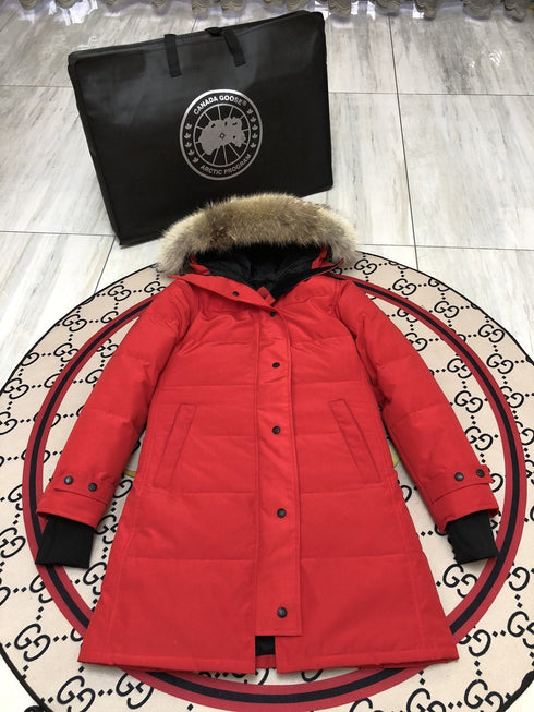Canada Goose Women's Quilted Long Down Jacket