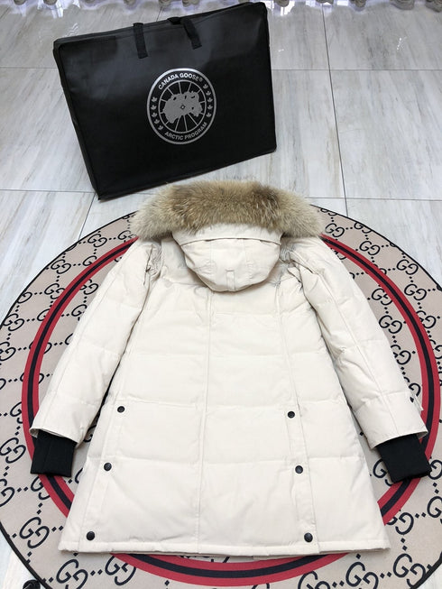 Canada Goose Women's Quilted Long Down Jacket