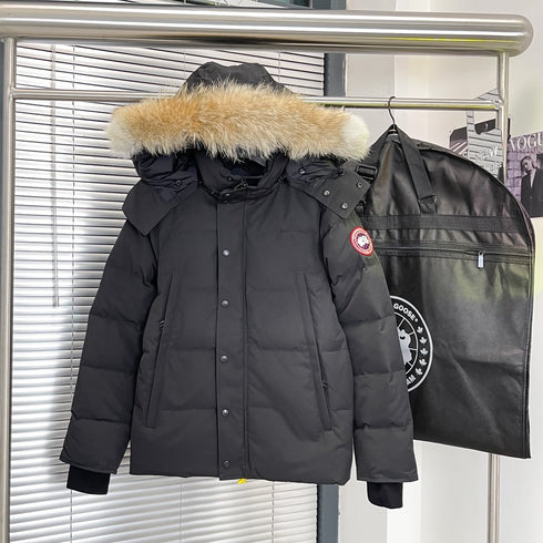 Canada Goose Fur-Trim Hood Puffer Jacket