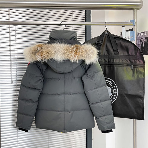 Canada Goose Fur-Trim Hood Puffer Jacket