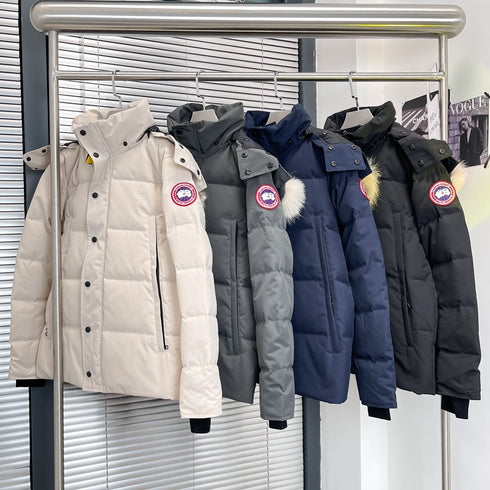 Canada Goose Fur-Trim Hood Puffer Jacket
