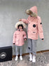 Canada Goose Kids' Fur-Trim Hooded Down Jacket