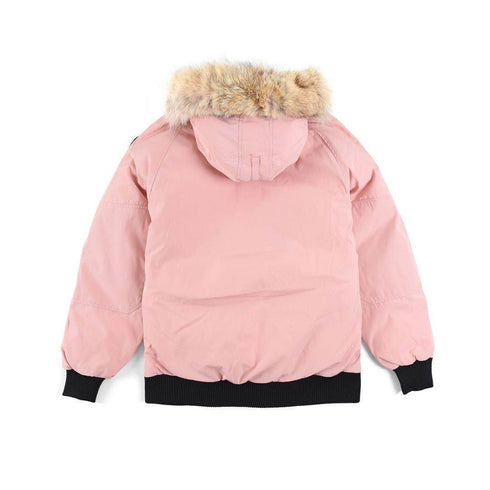 Canada Goose Fur-Trim Hooded Bomber Jacket