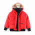 Canada Goose Fur-Trim Hooded Bomber Jacket