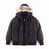 Canada Goose Fur-Trim Hooded Bomber Jacket