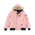 Canada Goose Fur-Trim Hooded Bomber Jacket