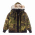 Canada Goose Fur-Trim Hooded Bomber Jacket