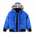 Canada Goose Fur-Trim Hooded Bomber Jacket