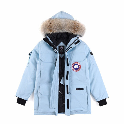 Canada Goose Hooded Fur-Trim Puffer Jacket