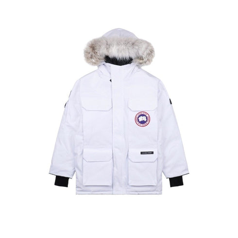 Canada Goose Hooded Fur-Trim Puffer Jacket