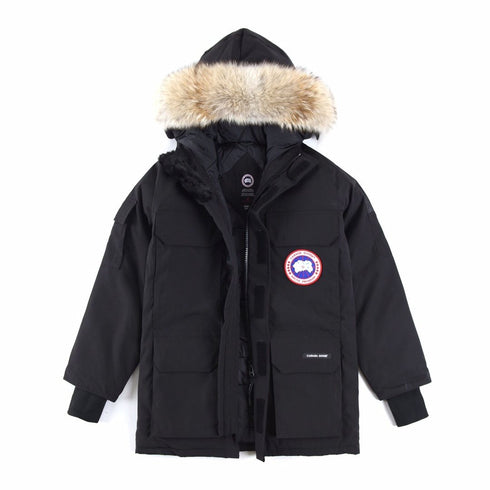 Canada Goose Hooded Fur-Trim Puffer Jacket