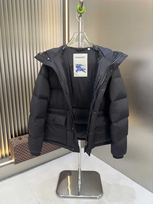 Burberry Hooded Quilted Puffer Jacket