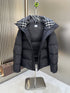 Burberry Black Hooded Puffer Jacket