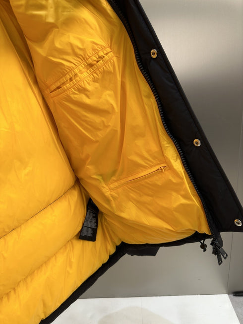 Prada Navy Hooded Puffer Jacket