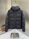 Prada Navy Hooded Puffer Jacket