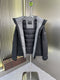Prada Dark Grey Hooded Two-Piece Jacket Set