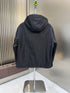 Prada Black Hooded Puffer Jacket