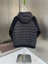Prada Black Hooded Quilted Puffer Jacket