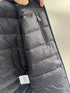 Moncler Black Hooded Puffer Coat