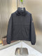 Moncler Black Hooded Puffer Coat