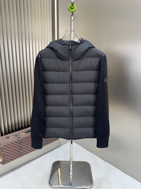 Moncler Hooded Hybrid Puffer Jacket
