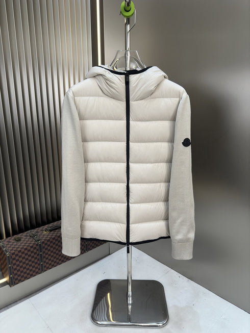 Moncler Hooded Hybrid Puffer Jacket